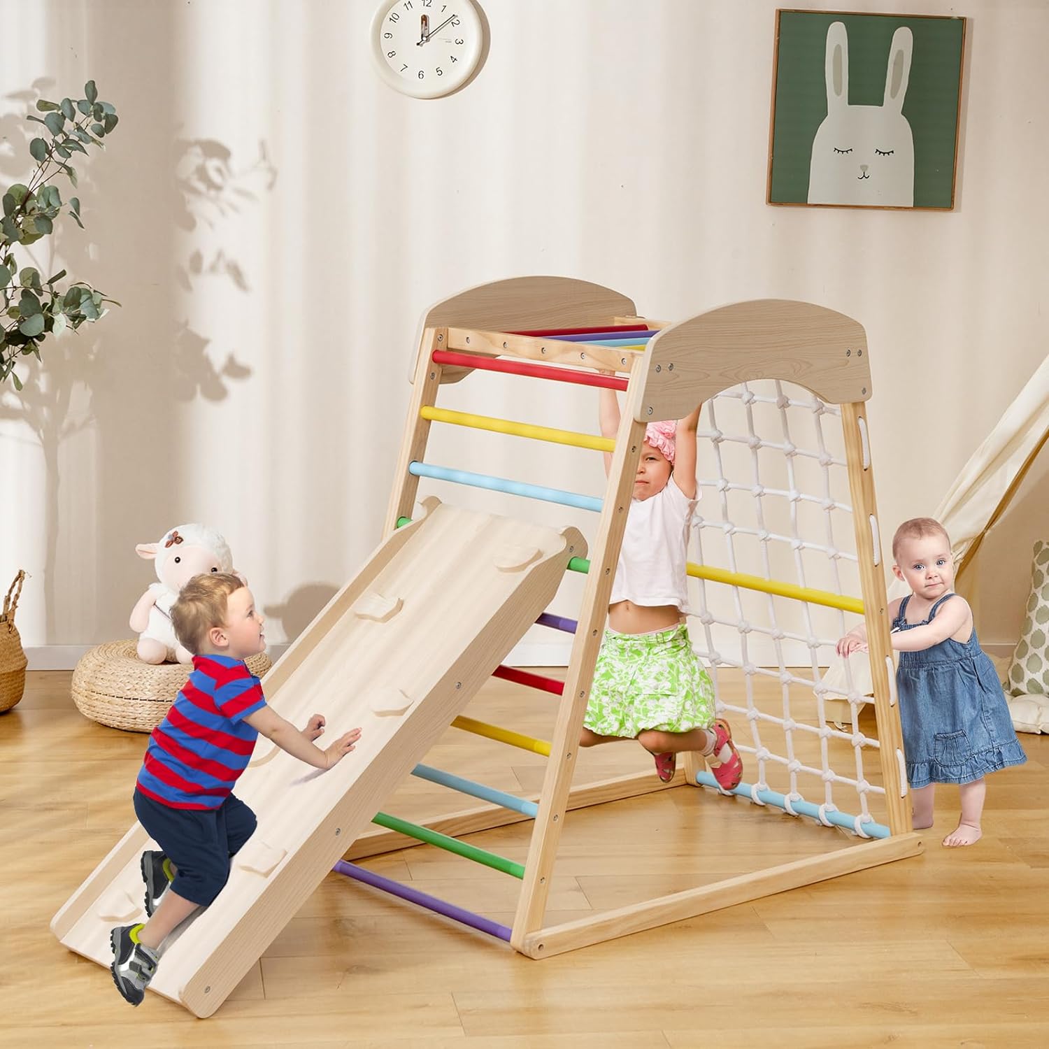 Torre di Arrampicata con Rampa Montessori