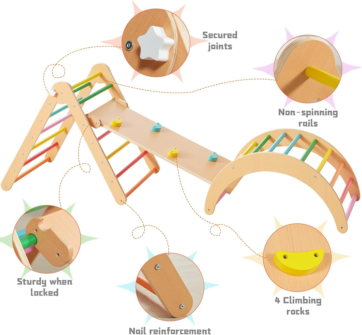 Struttura di Arrampicata Montessori