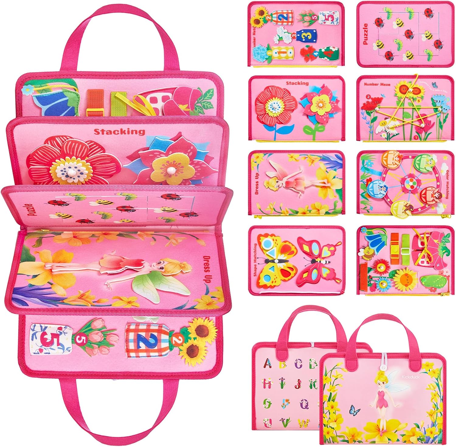Tavola Sensoriale Montessori per Bambini 3-4 Anni