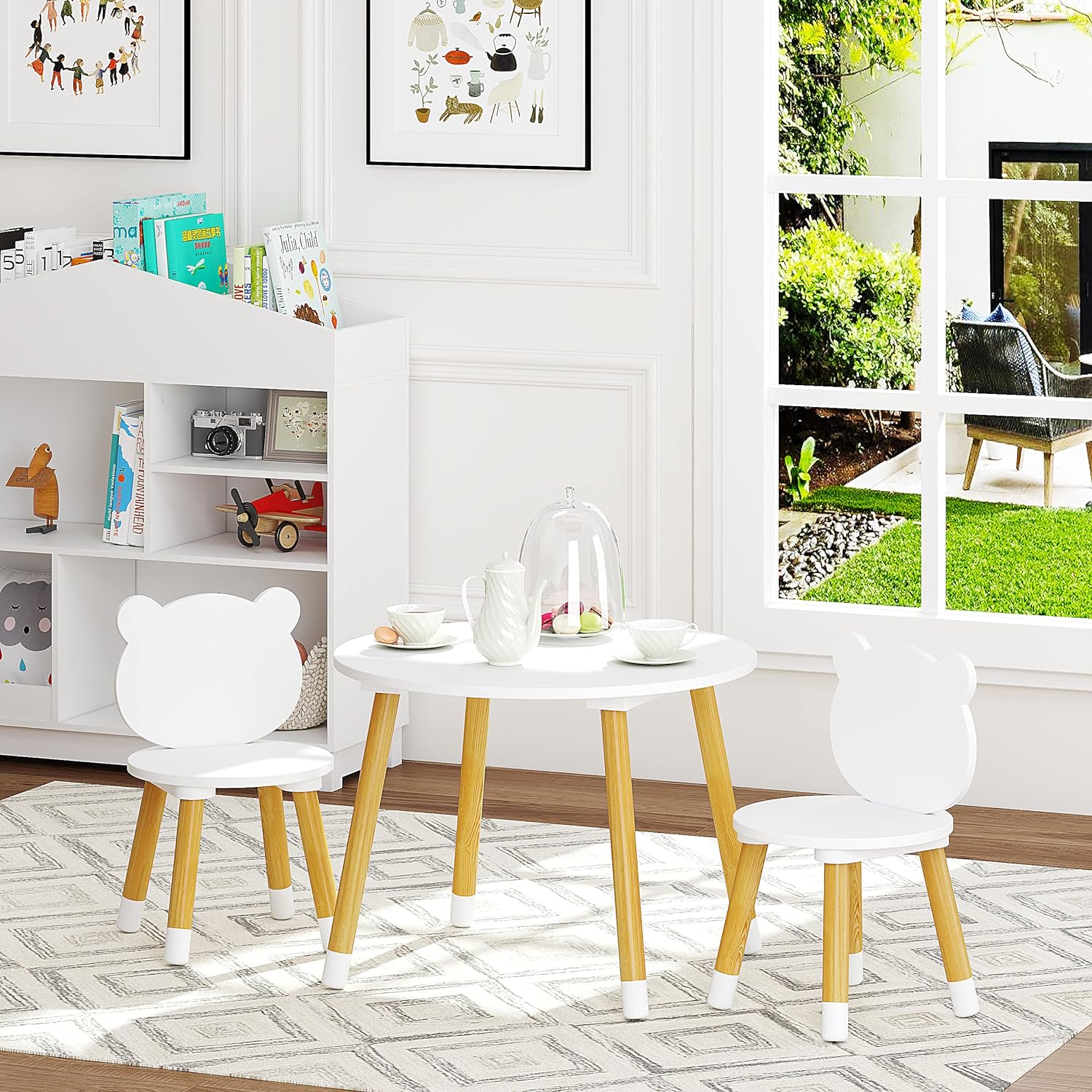 Set Tavolo e Sedie Montessori per Bambini