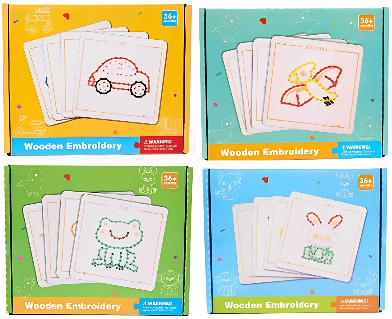 Gioco di Infilatura Montessori