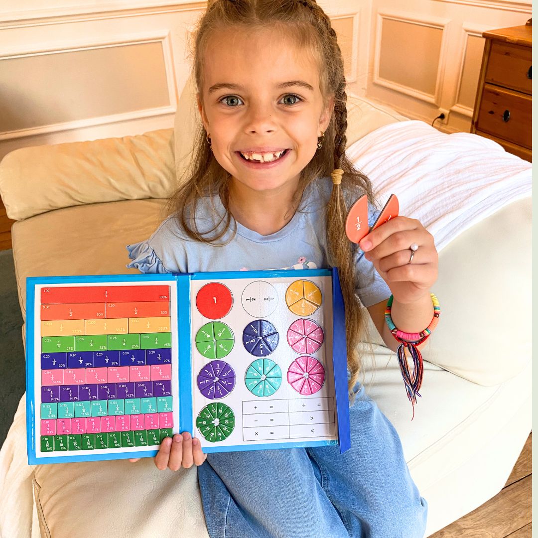Gioco Magnetico delle Frazioni Montessori