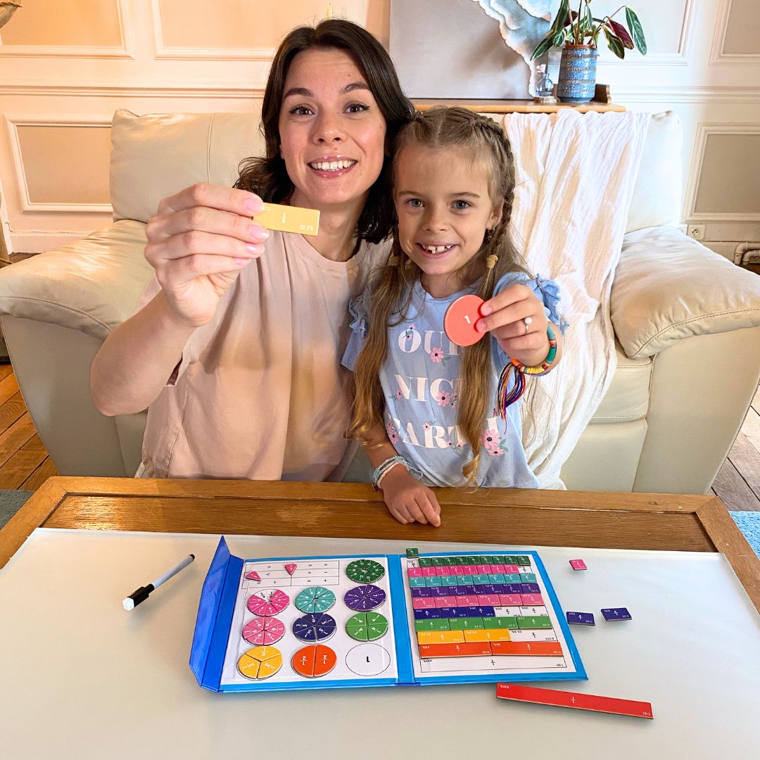Gioco Magnetico delle Frazioni Montessori