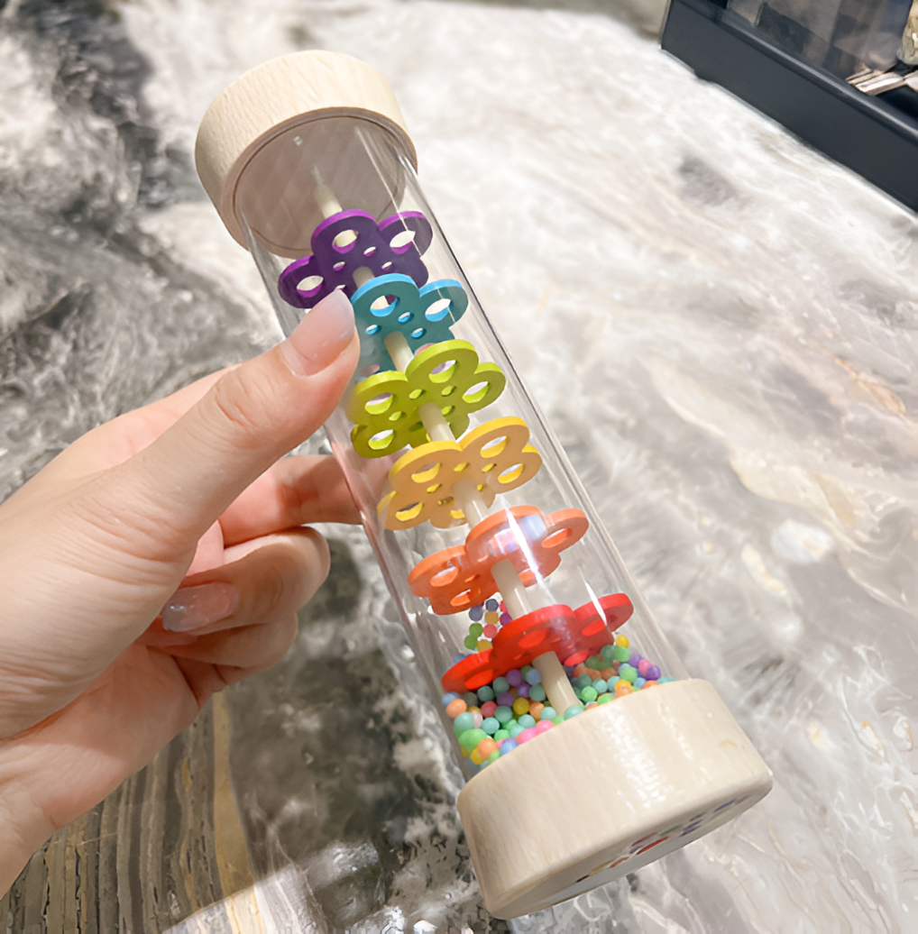 Sonaglio in Legno Montessori per Bambini