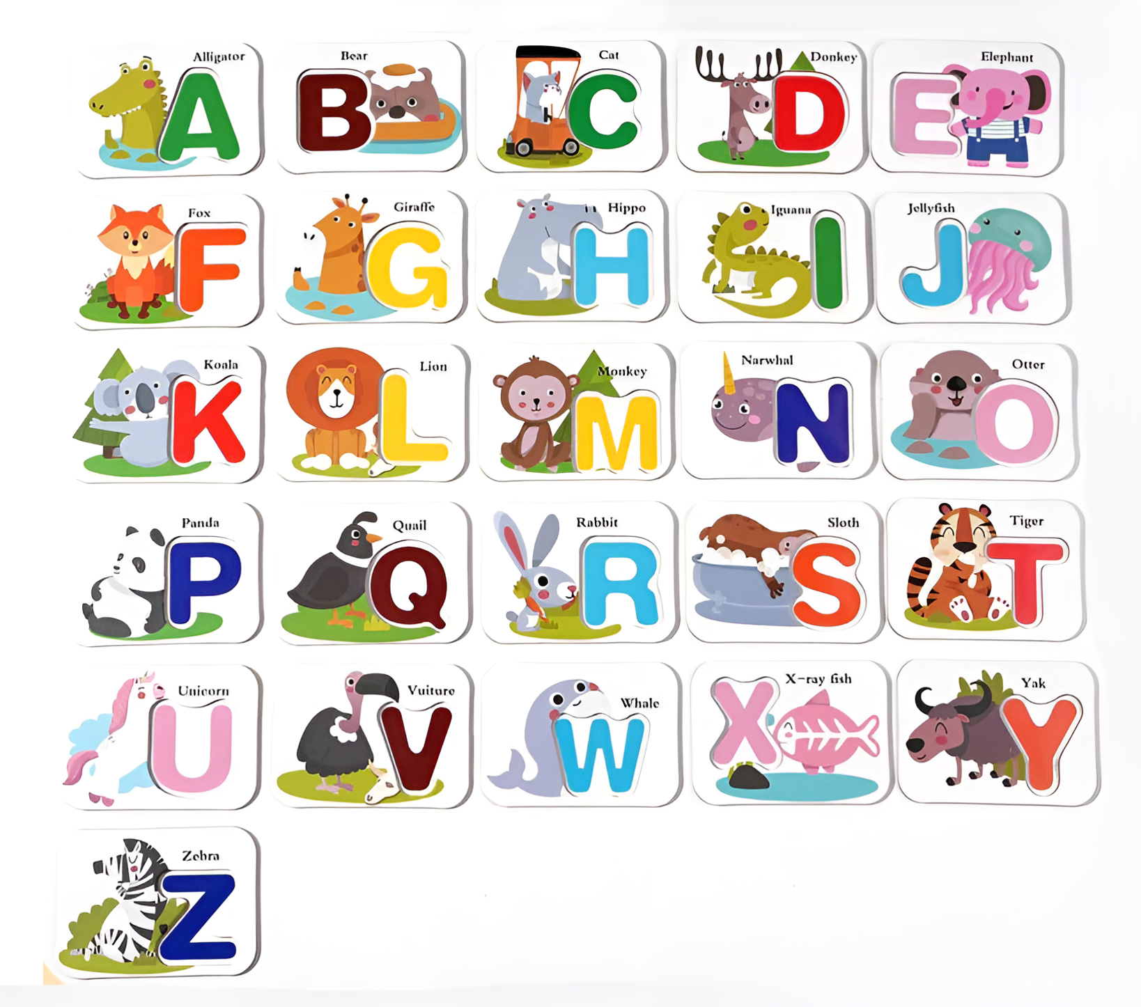 Gioco Educativo dell'Alfabeto Montessori
