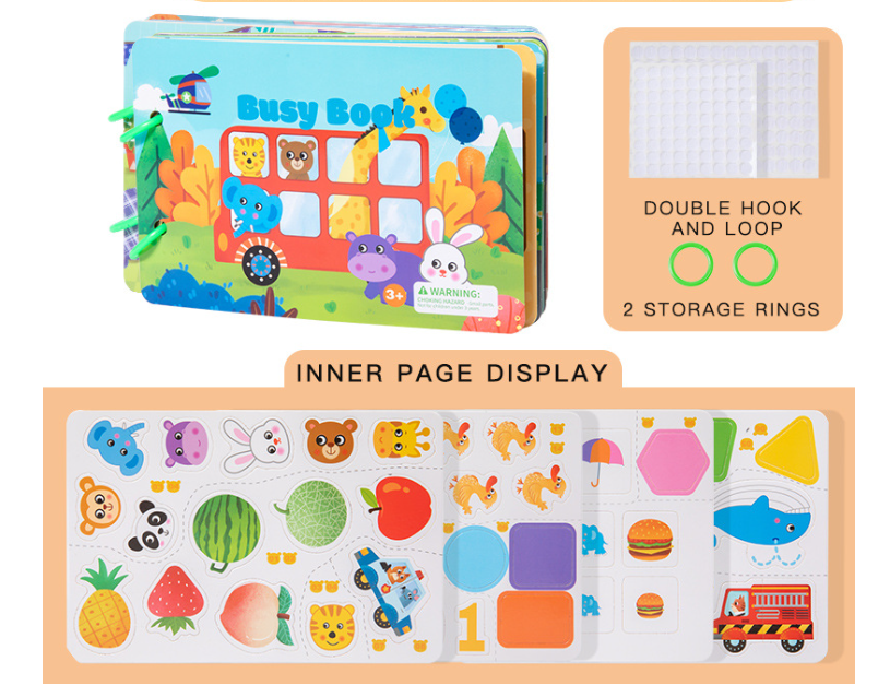 Libro per Bambini Montessori