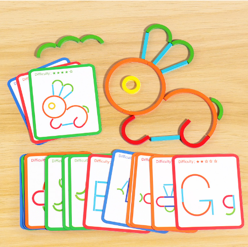 Bastoncini di Schemi Montessori