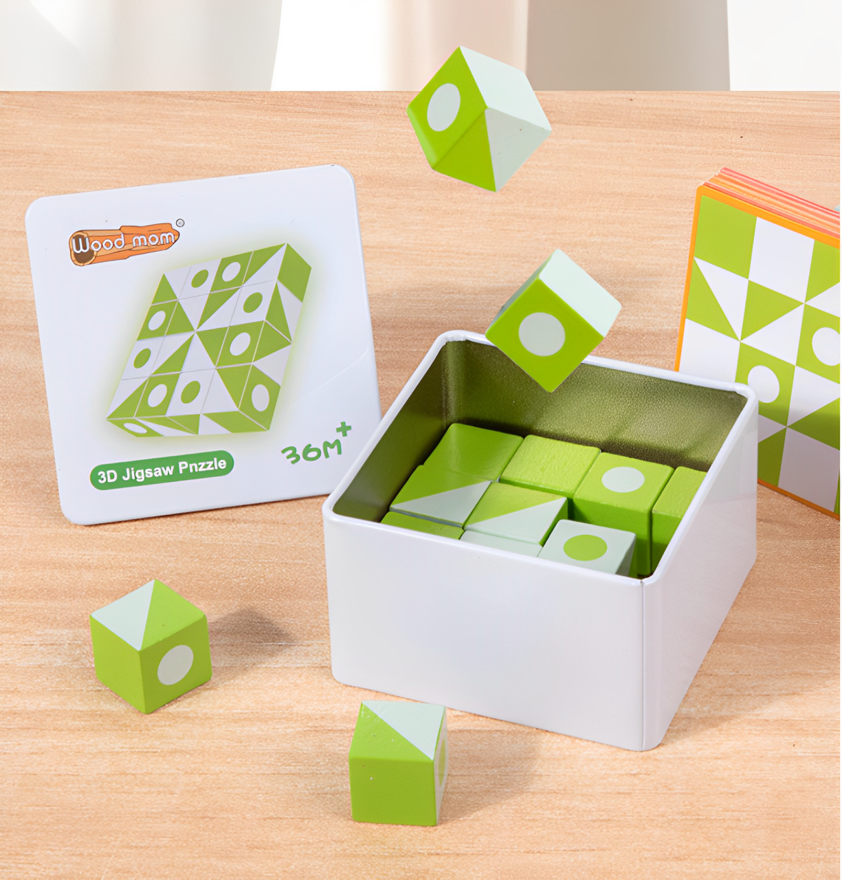 Puzzle a Blocchi 3D Montessori