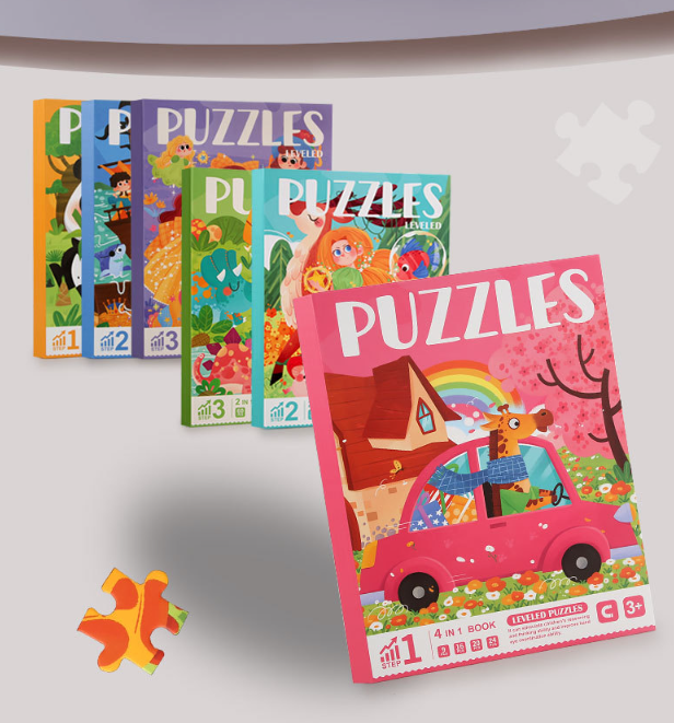 Libro di Puzzle Montessori