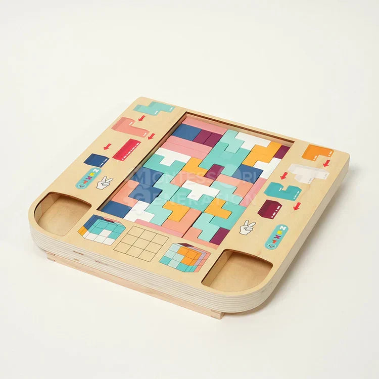 Tetris in Legno Montessori