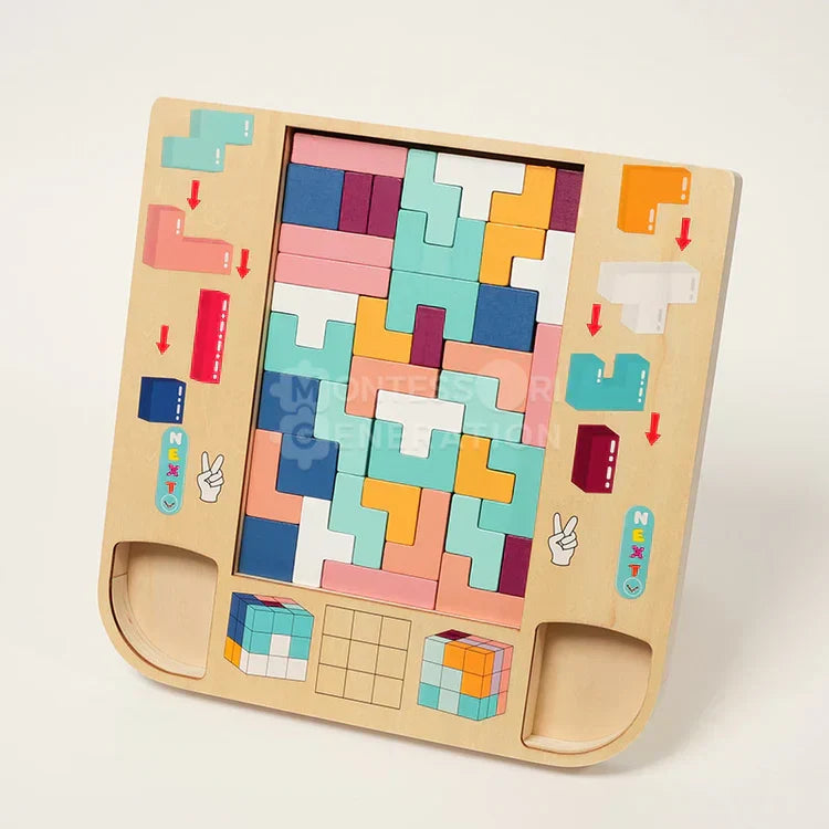 Tetris in Legno Montessori