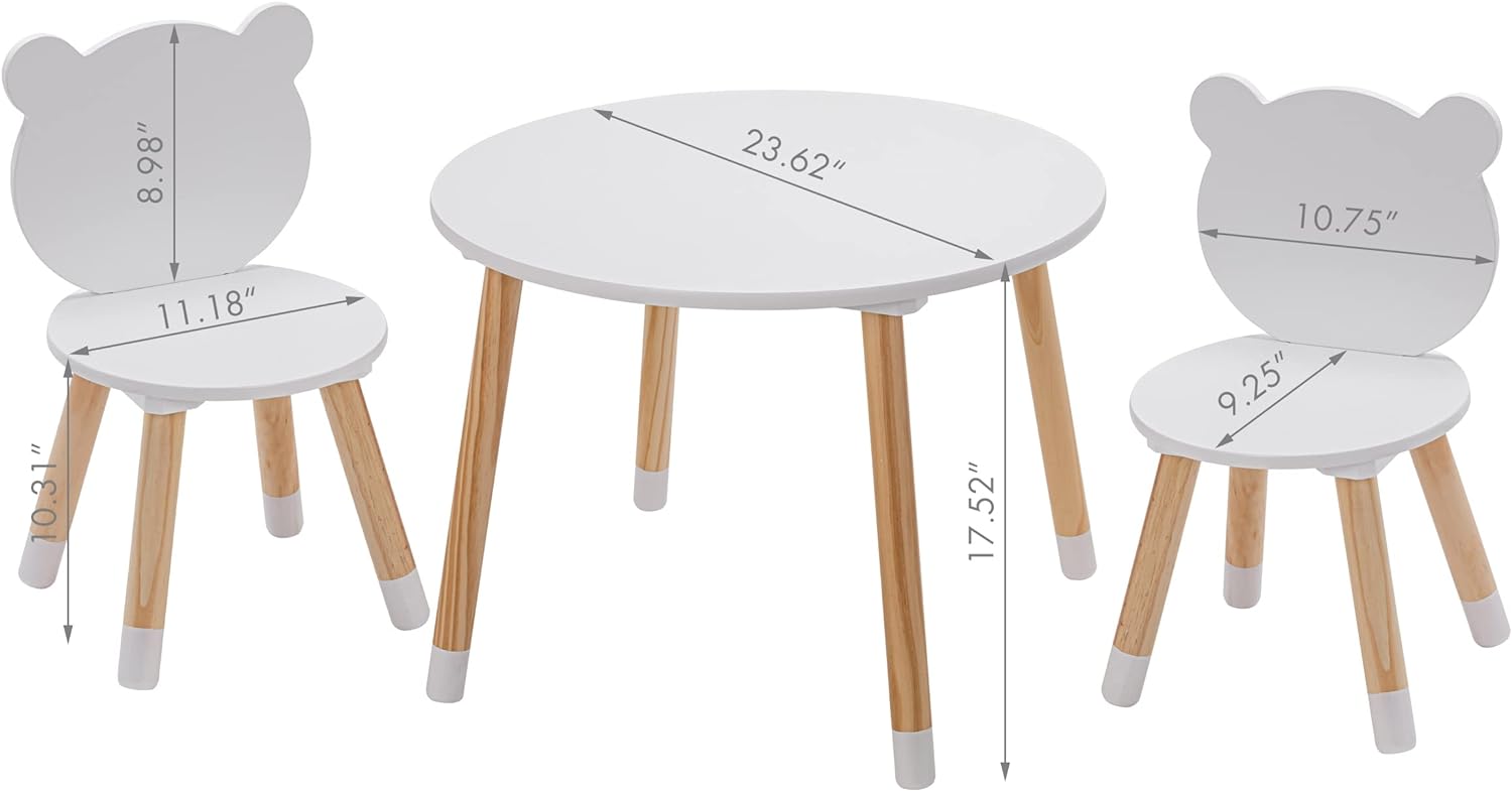 Set Tavolo e Sedie Montessori per Bambini