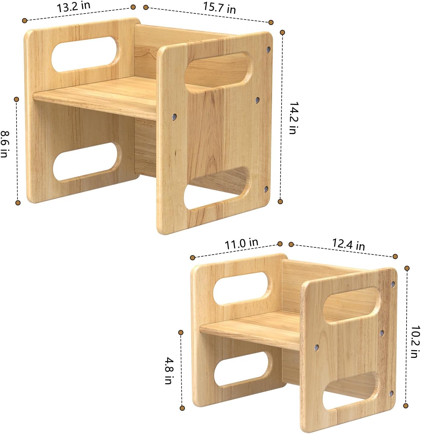 Set Tavolo e Sedia per Svezzamento Montessori