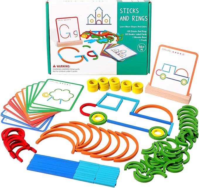 Bastoncini di Schemi Montessori