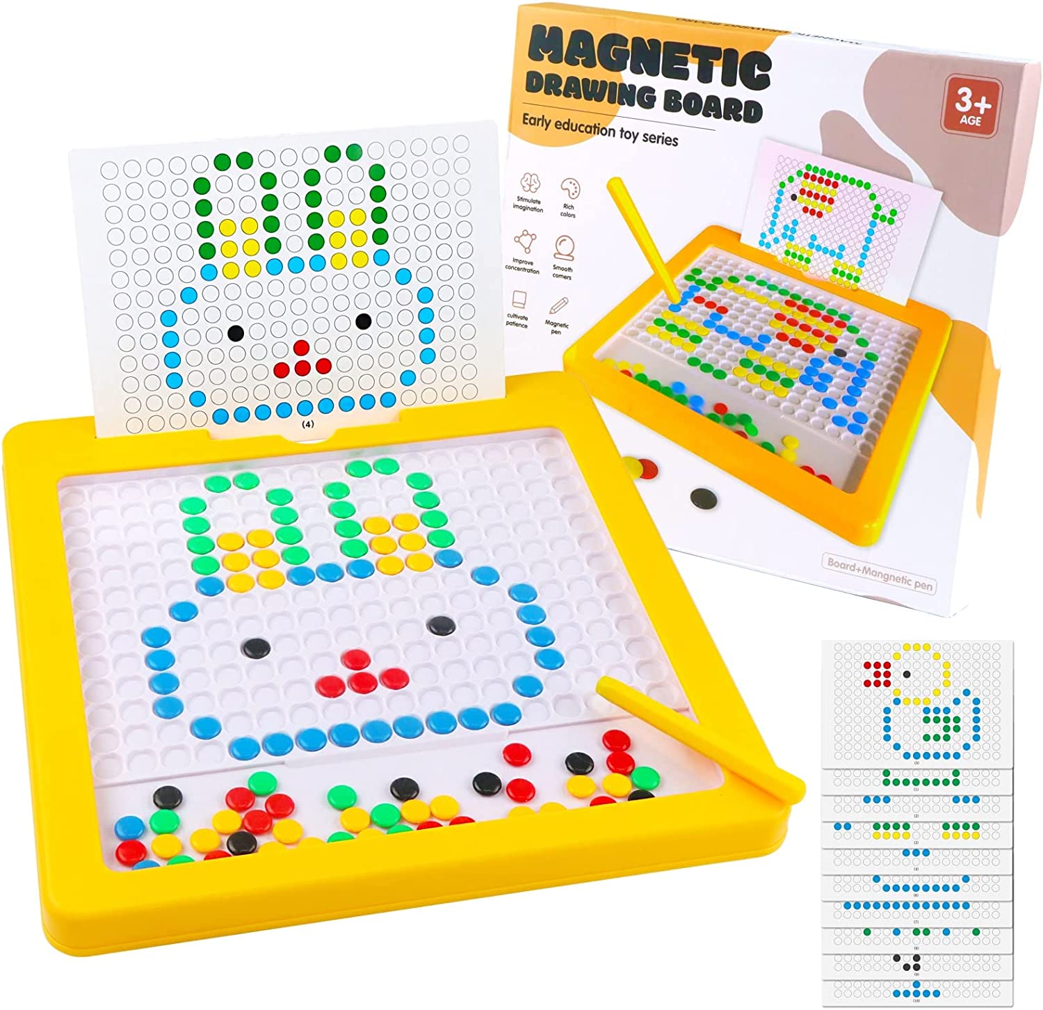Tavola Magnetica a Puntini Montessori