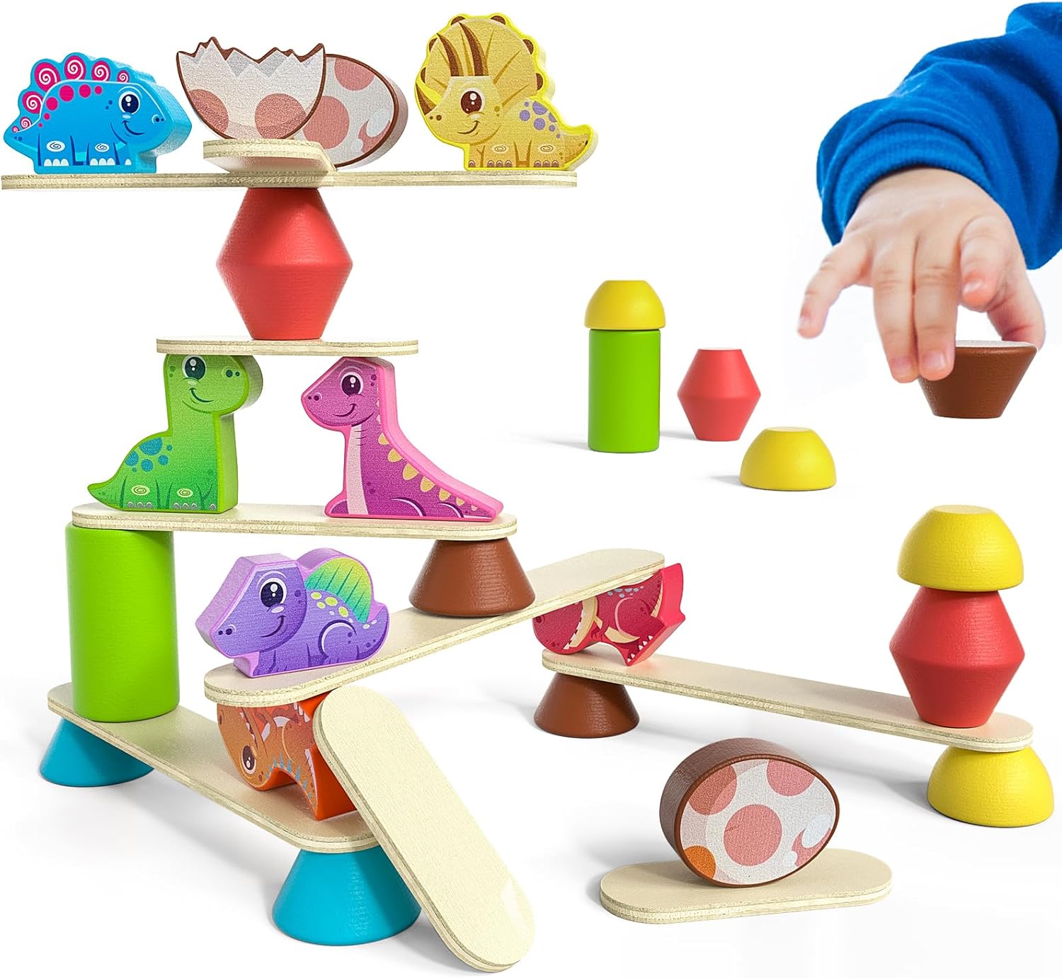 Gioco di Smistamento Dinosauri Montessori