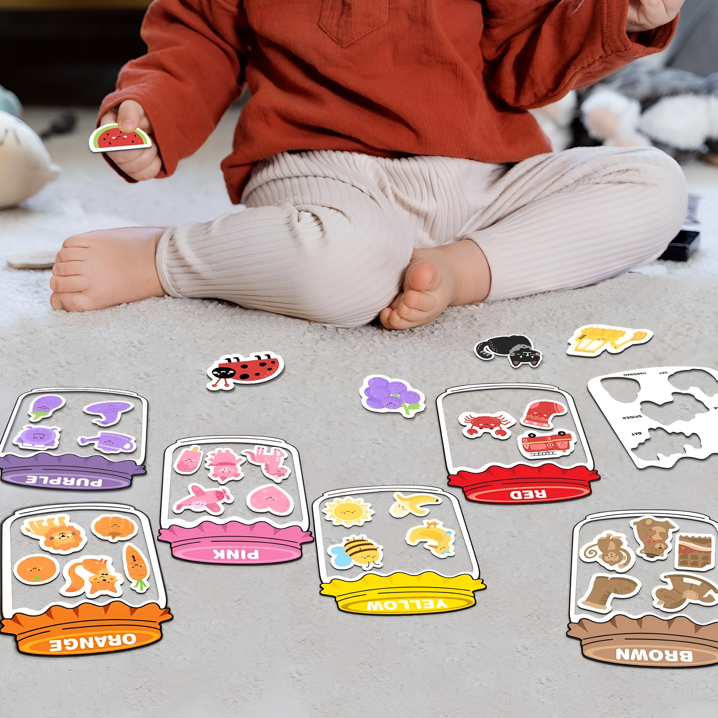 Abbinamento Colori Magnetico Montessori