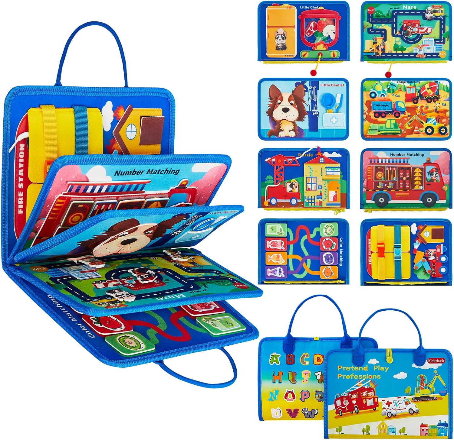 Tavola Sensoriale Montessori per Bambini 3-4 Anni