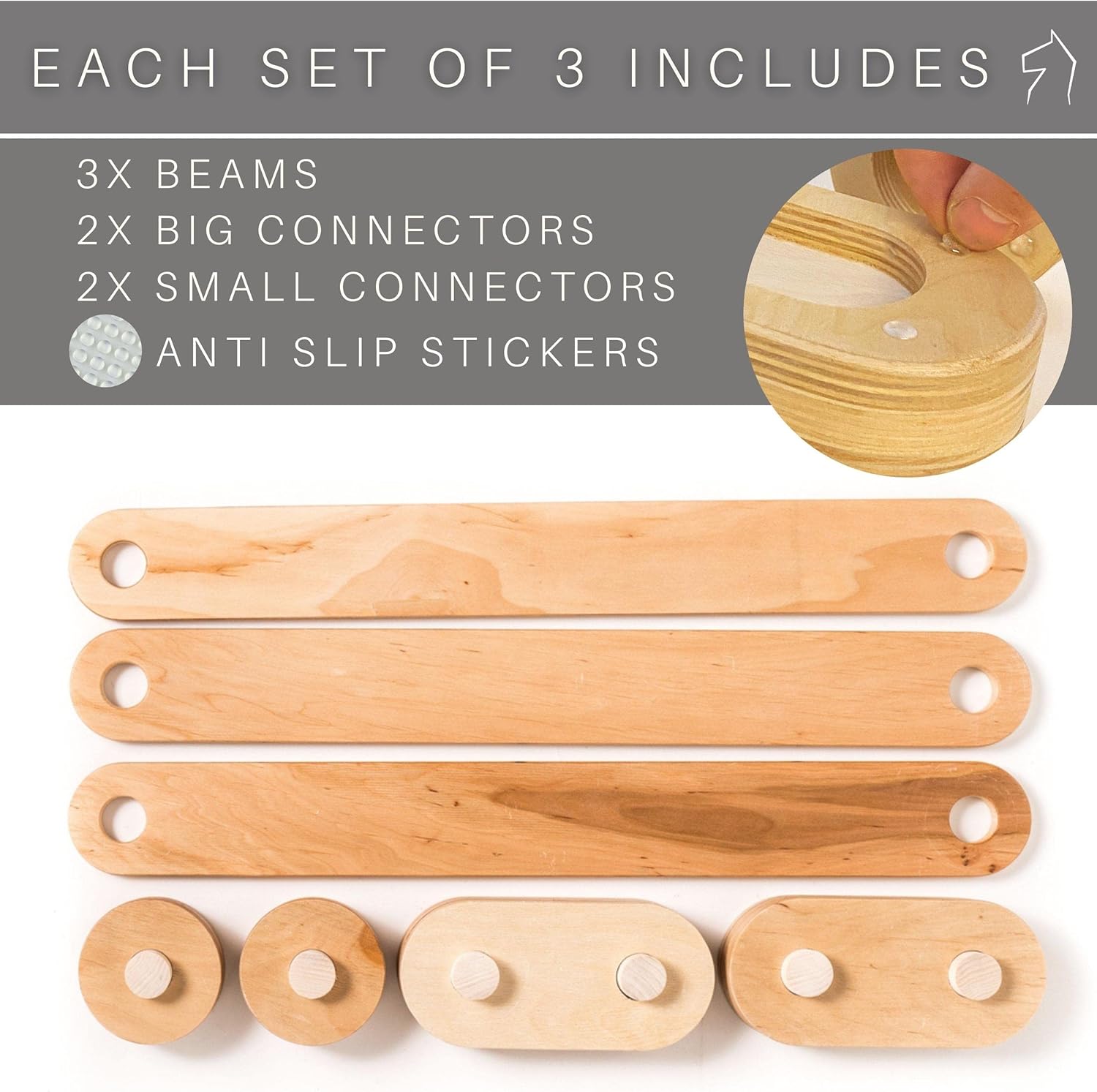 Set Attrezzature Coordinazione ed Equilibrio Montessori