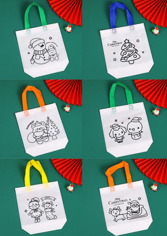 Sacchetti di Natale Fai-da-Te Montessori (6 pezzi)