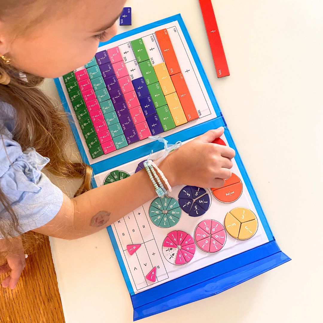 Gioco Magnetico delle Frazioni Montessori