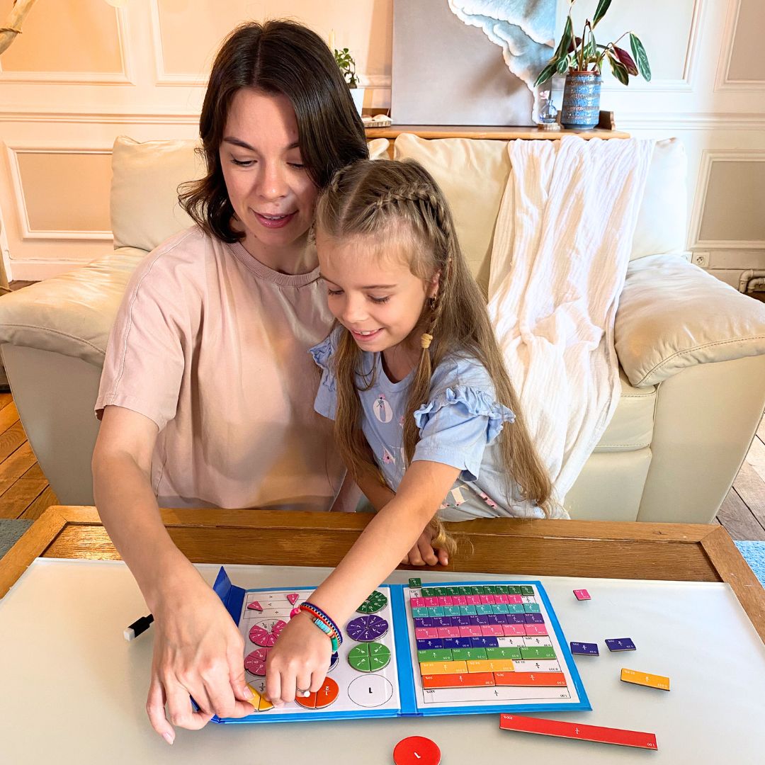 Gioco Magnetico delle Frazioni Montessori