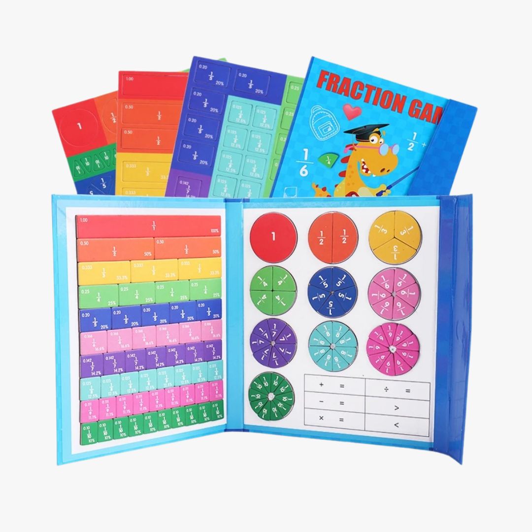 Gioco Magnetico delle Frazioni Montessori