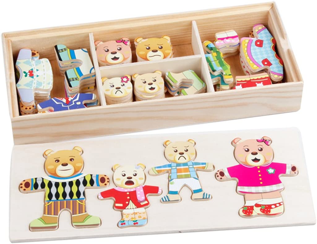 Bestseller: Gioco dell'Orsetto da Vestire Montessori