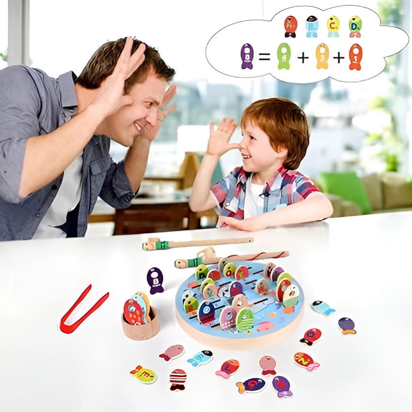 Gioco Educativo della Pesca Montessori