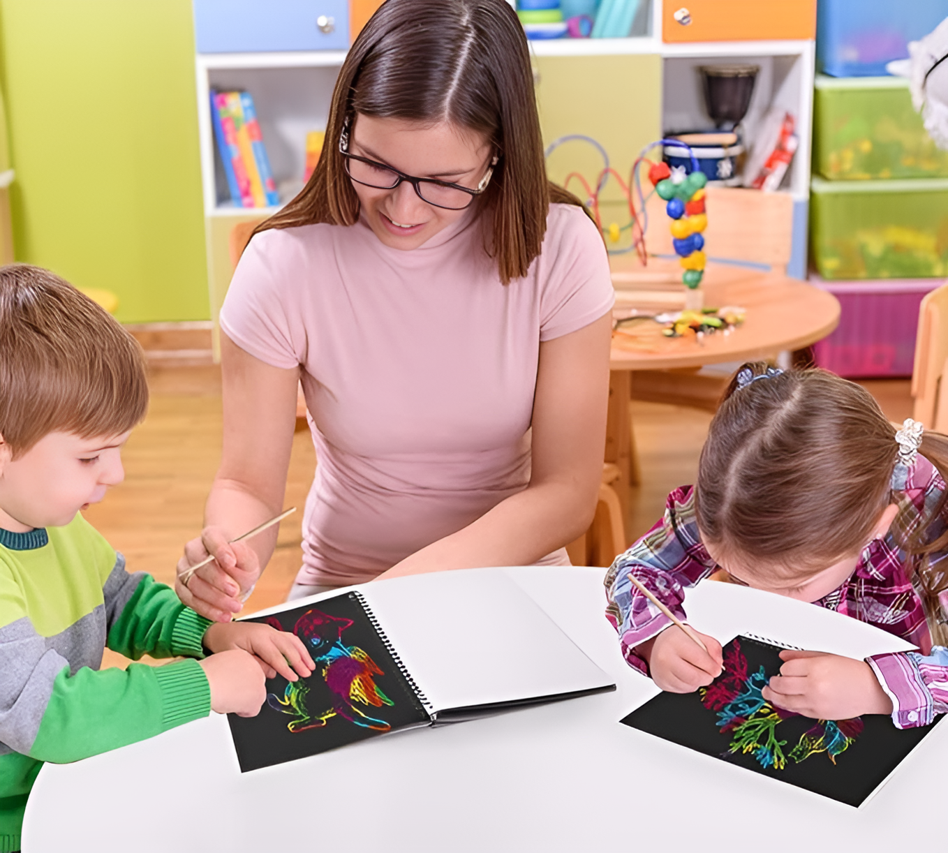Libro Grattachecca Arcobaleno Montessori