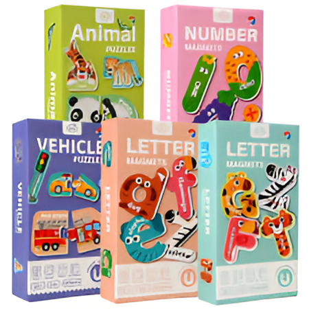 Puzzle Magnetico Educativo Montessori