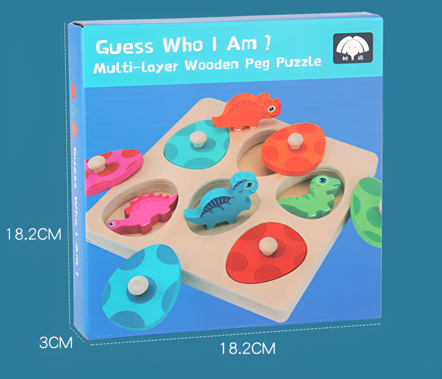 Puzzle Uova e Dinosauri da Abbinare Montessori