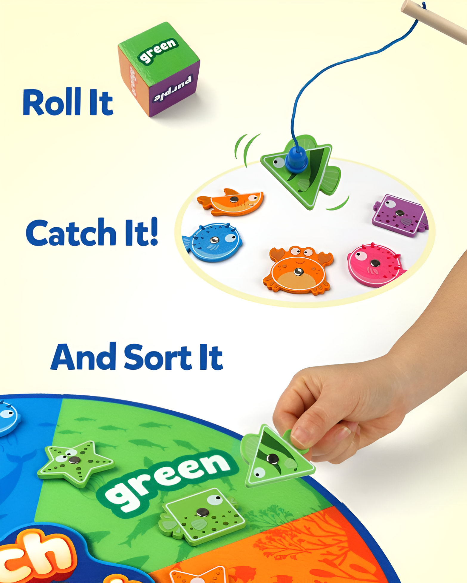 Pesca e Abbina Montessori