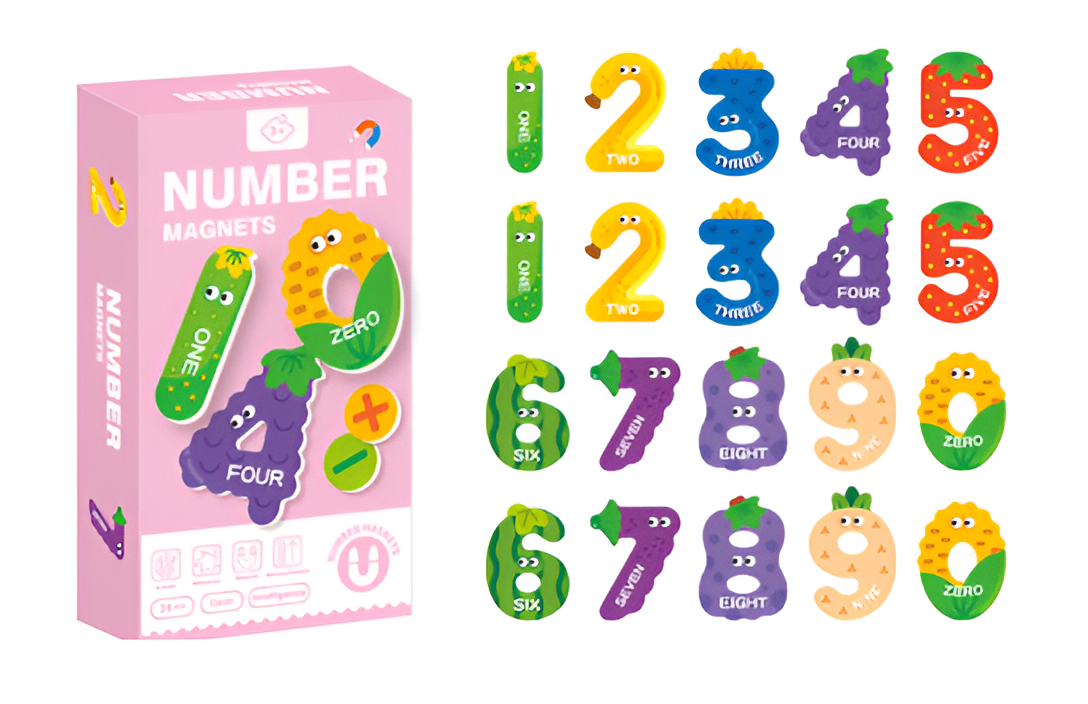Puzzle Magnetico Educativo Montessori