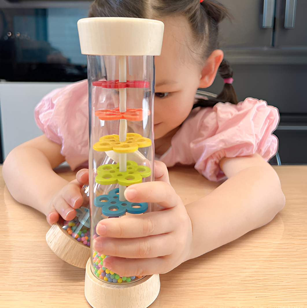 Sonaglio in Legno Montessori per Bambini