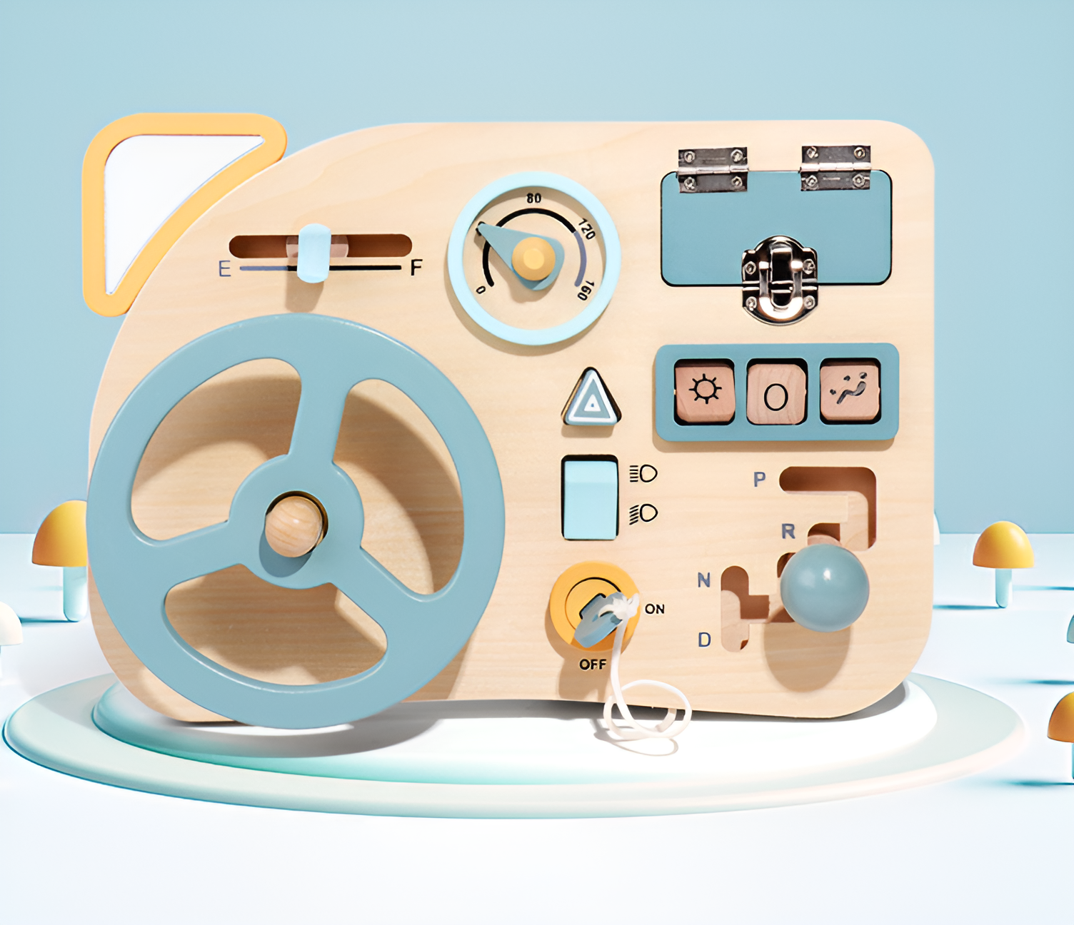 Tavola Sensoriale Auto Montessori