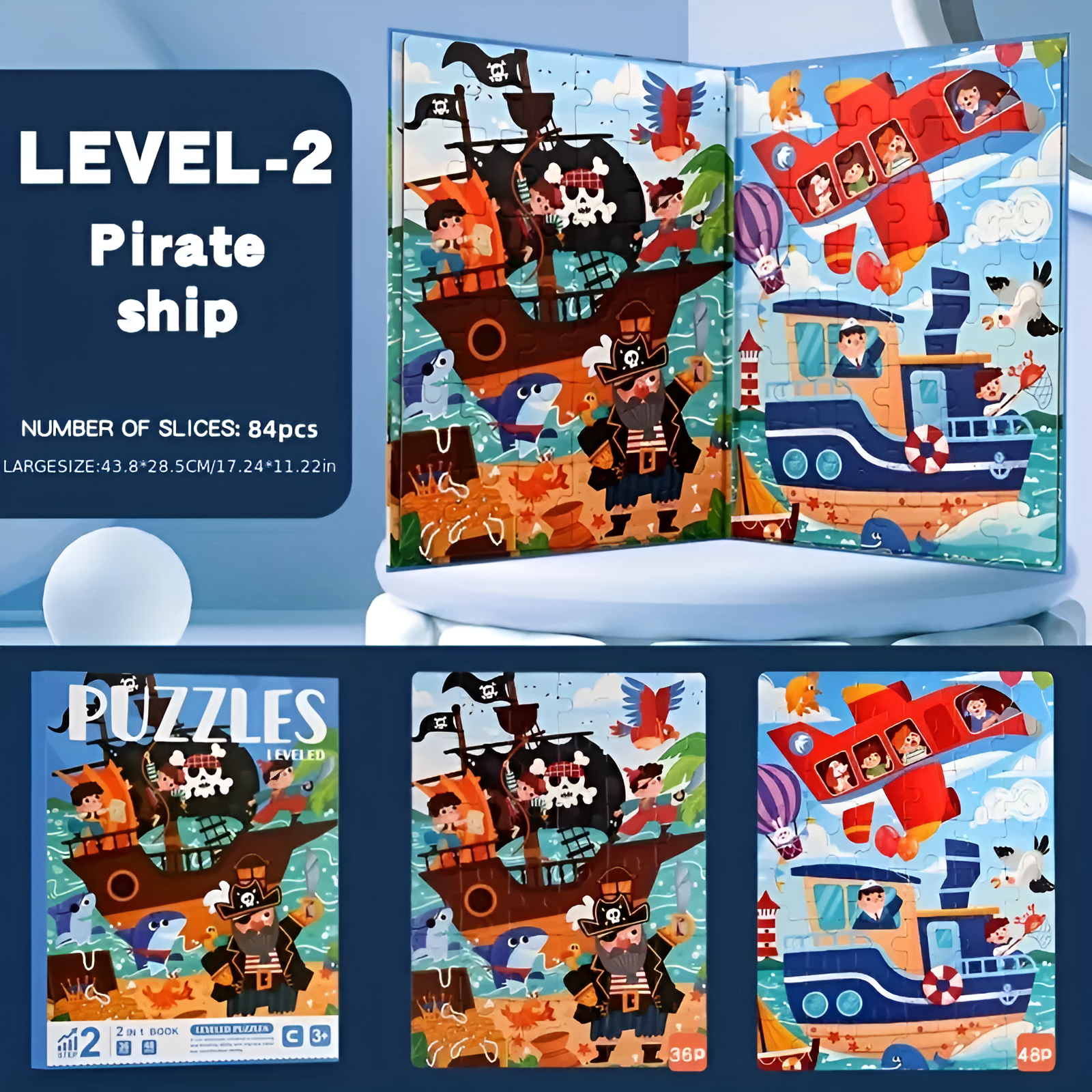 Libro di Puzzle Montessori