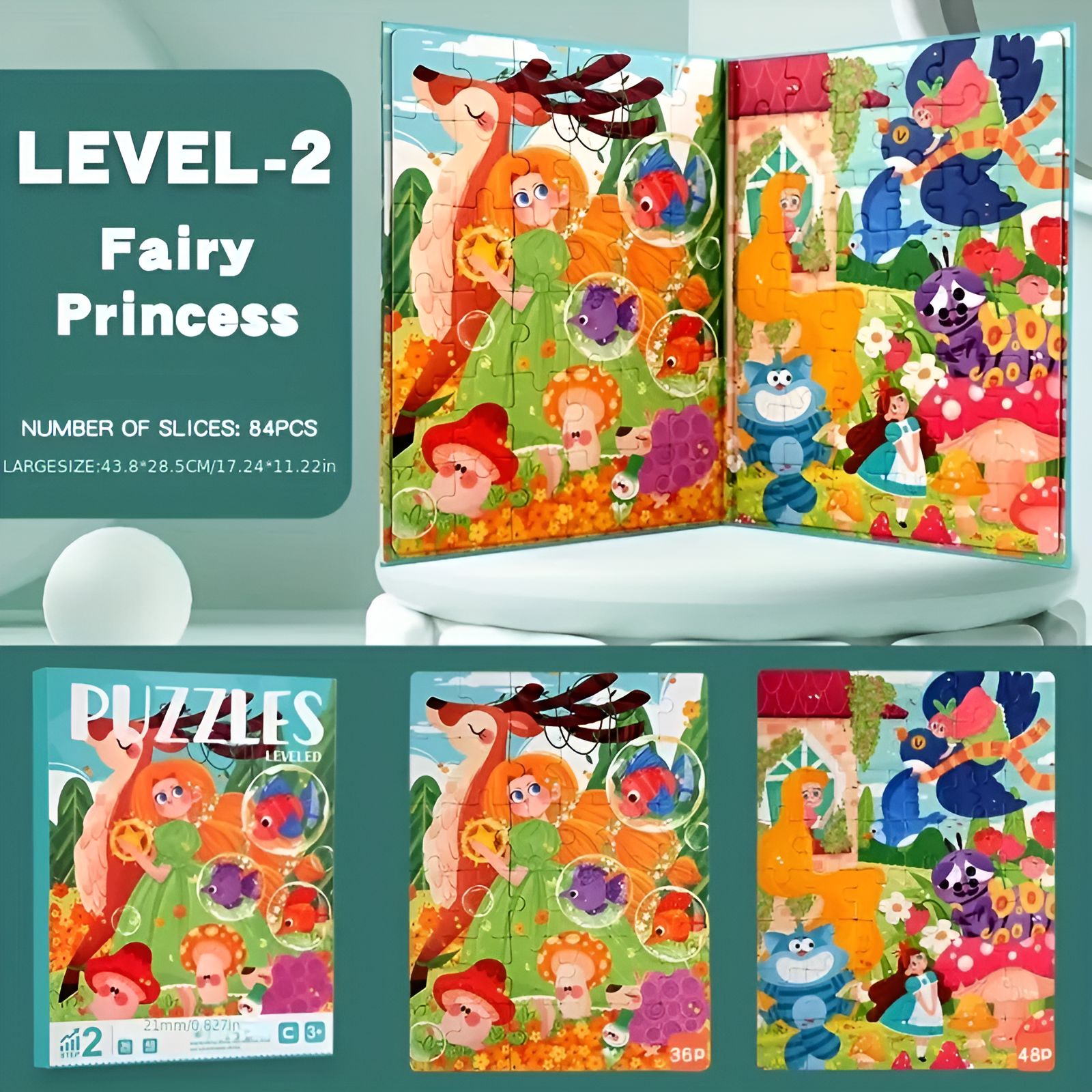 Libro di Puzzle Montessori