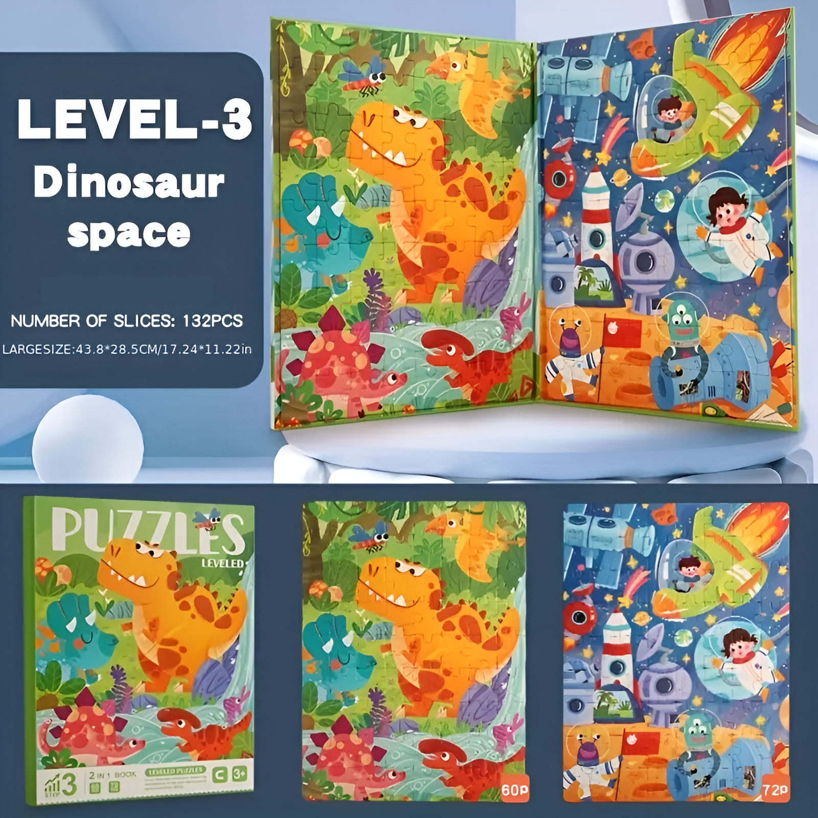 Libro di Puzzle Montessori