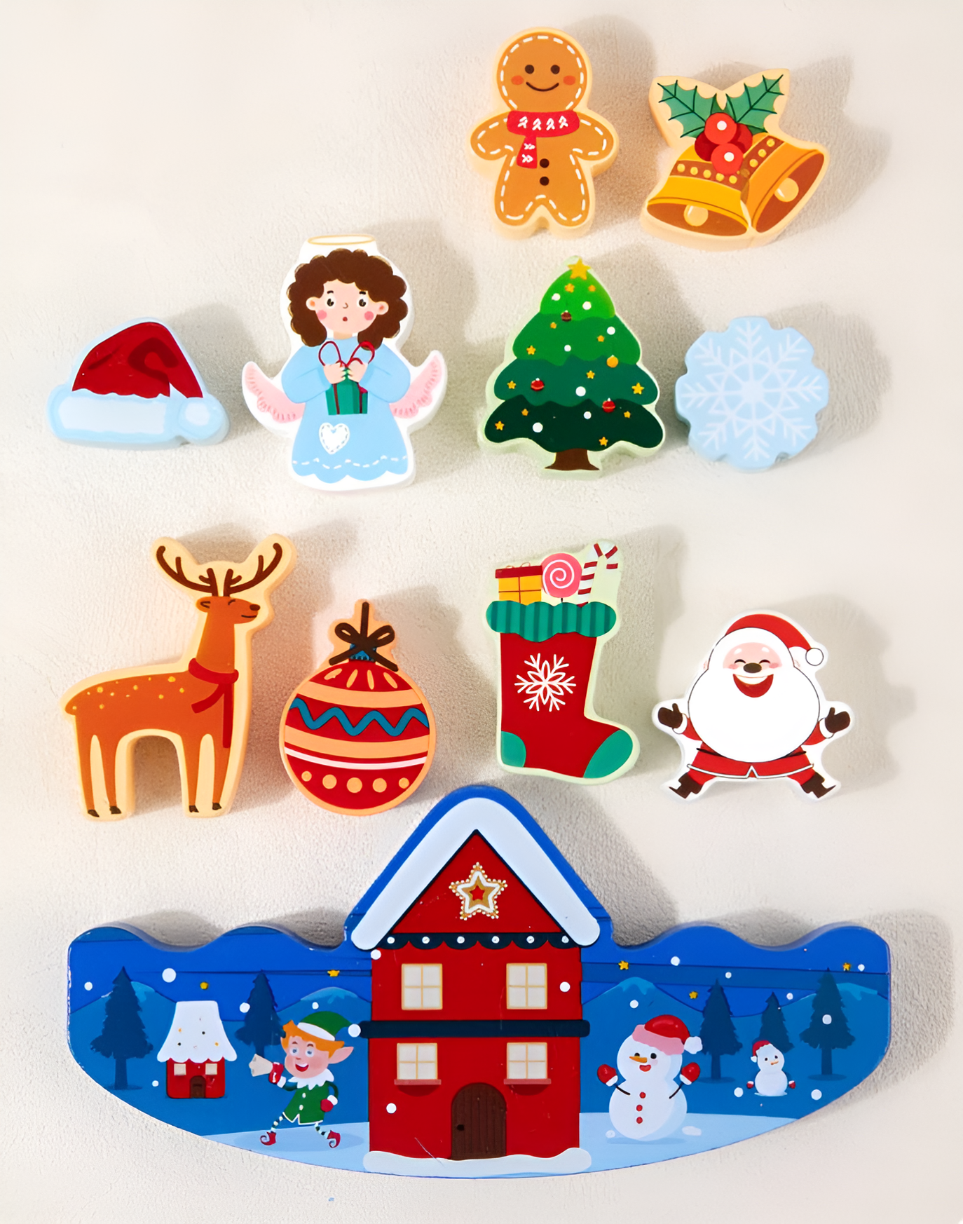 Gioco da Impilare delle Feste Montessori