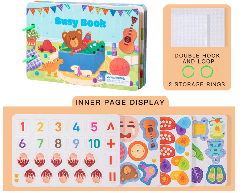 Libro per Bambini Montessori