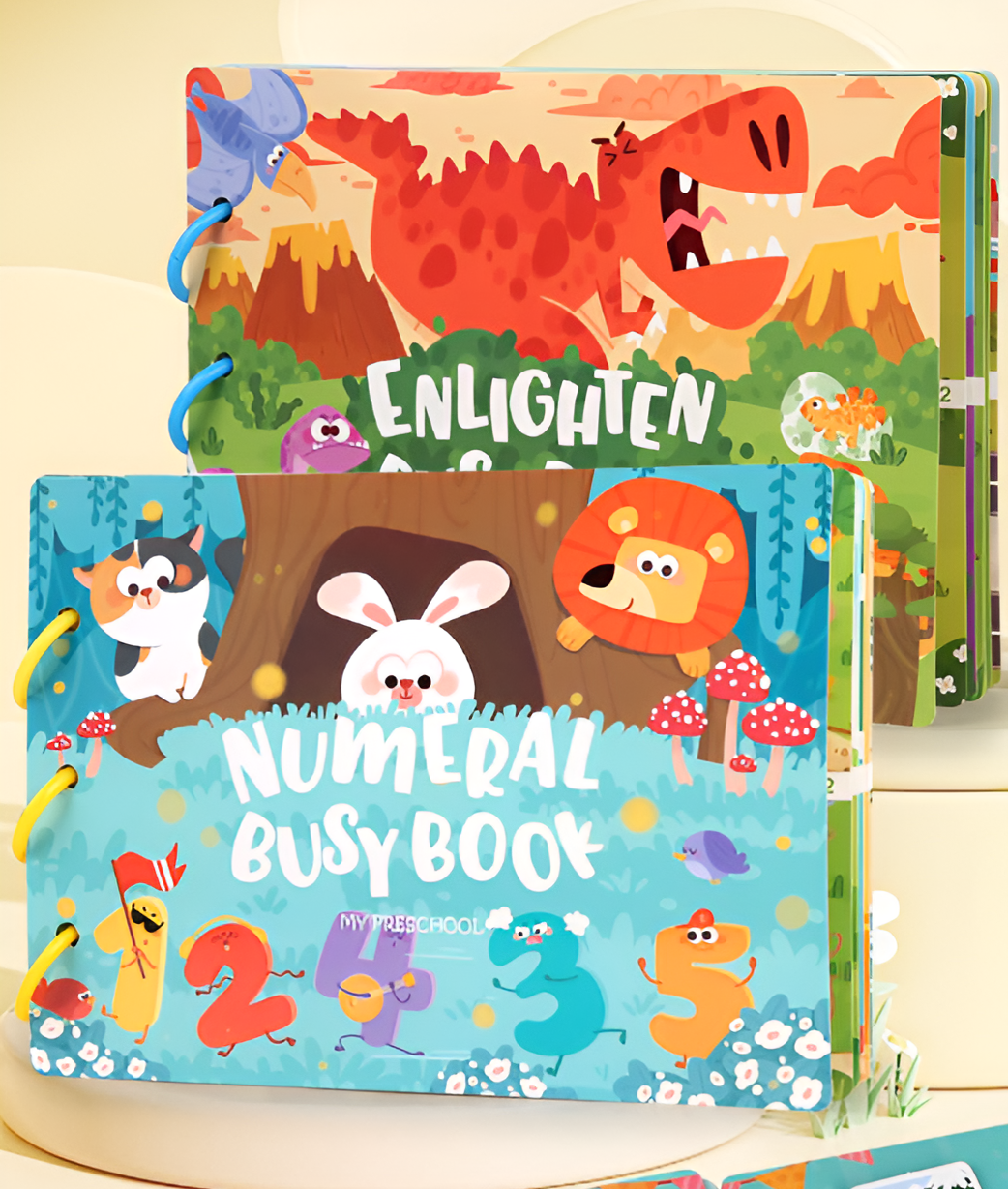 Libro Adesivi Sensoriale Montessori