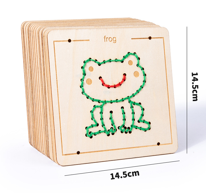 Gioco di Infilatura Montessori