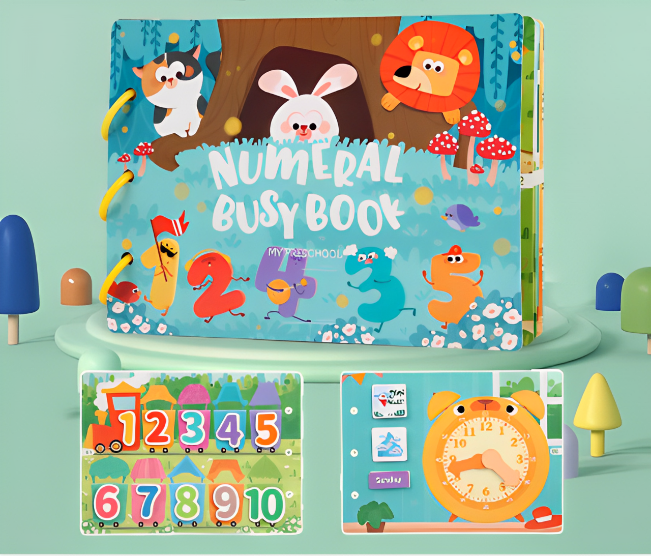 Libro Adesivi Sensoriale Montessori