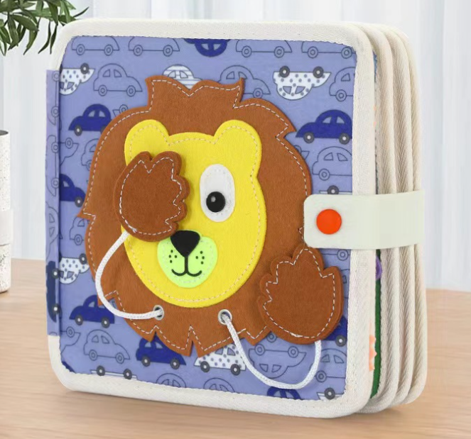 Libro Sensoriale Busy Board Montessori