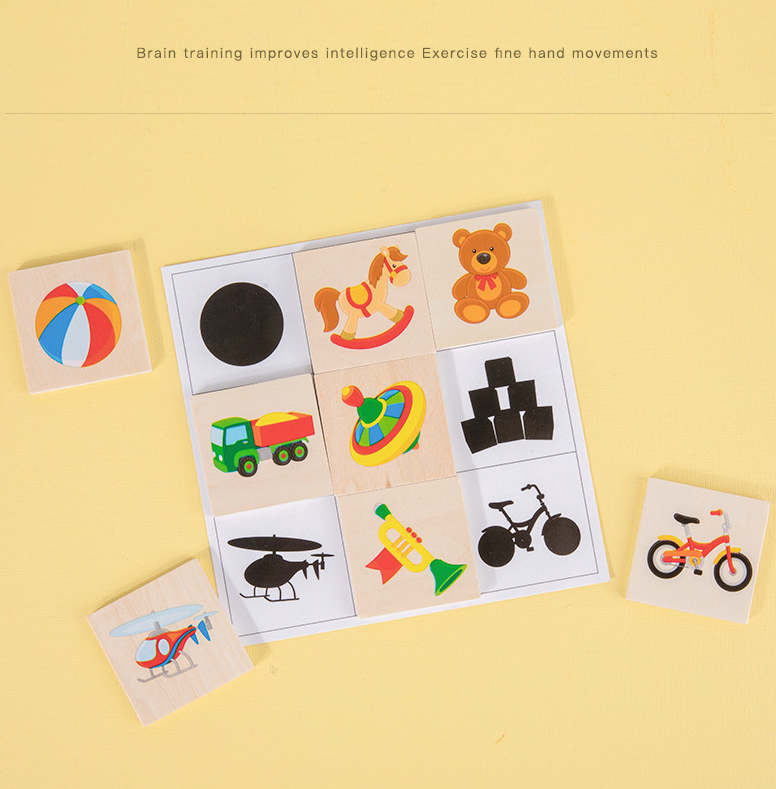 Set di Abbinamento Sfumature Montessori