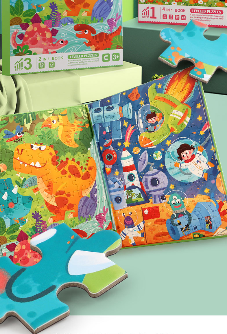 Libro di Puzzle Montessori