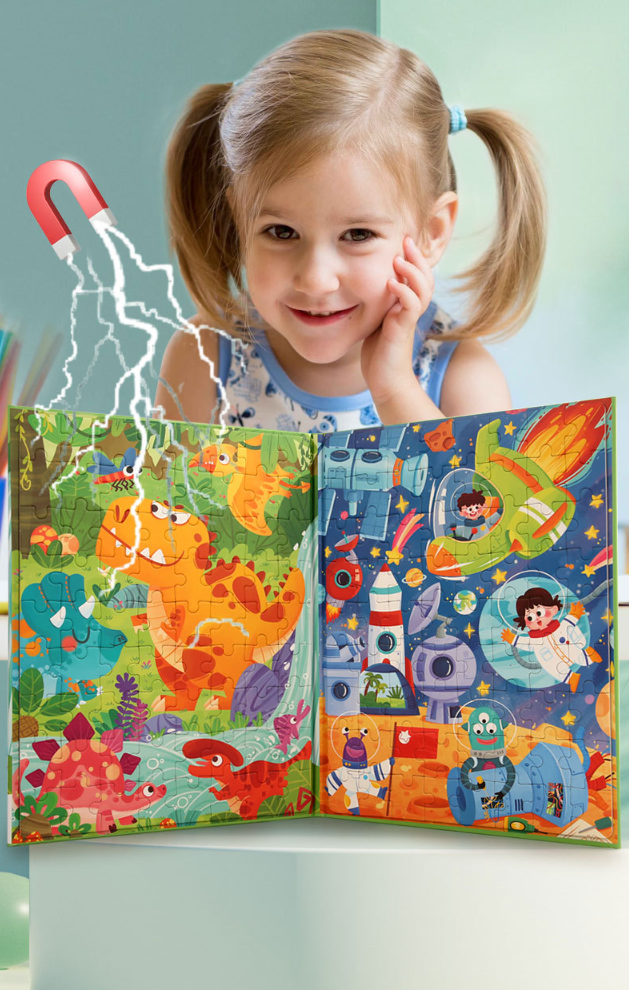 Libro di Puzzle Montessori