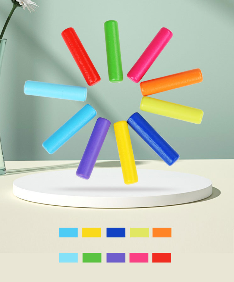 Set Tavole di Conteggio con Piolini in Legno Montessori