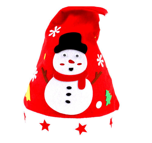 Cappello di Natale Fai-da-Te Montessori (8 pezzi)